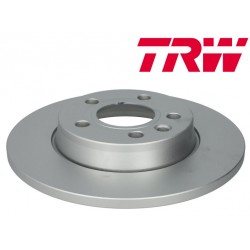 ЗАДНИЕ тормозные диски НЕ ВЕНТИЛИРУЕМЫЕ на VW Transporter 4 (TRW - Германия) 