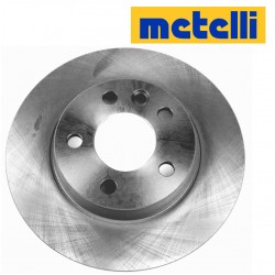 ЗАДНИЕ тормозные диски НЕ ВЕНТИЛИРУЕМЫЕ на VW Transporter 4 (METELLI -Италия) 