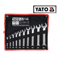Набор гаечных (рожковых) ключей 6-27 мм (10 шт) (YATO)