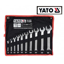 Рожковые (гаечные) ключи 6-27 мм в наборе (10 шт) (YATO)
