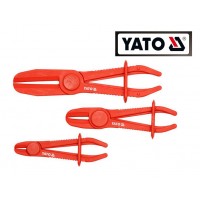 Набор инструментов для шлангов с зажимом и фиксатором (3 ед) (YATO)