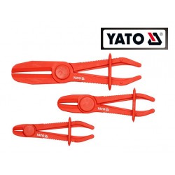 Проф.набор инструментов (с зажимом и фиксатором) для шлангов с жидкостью (3 ед) (YATO)