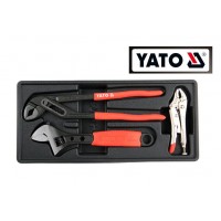 Набор инструментов (клещи, разводной ключ и сварочные плоскогубцы) (YATO)